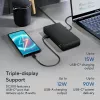 ASUS Triple Display USB-C Dock DC300 Docking USB 3.2 Gen 2 (3.1 Gen 2) Type-C Black