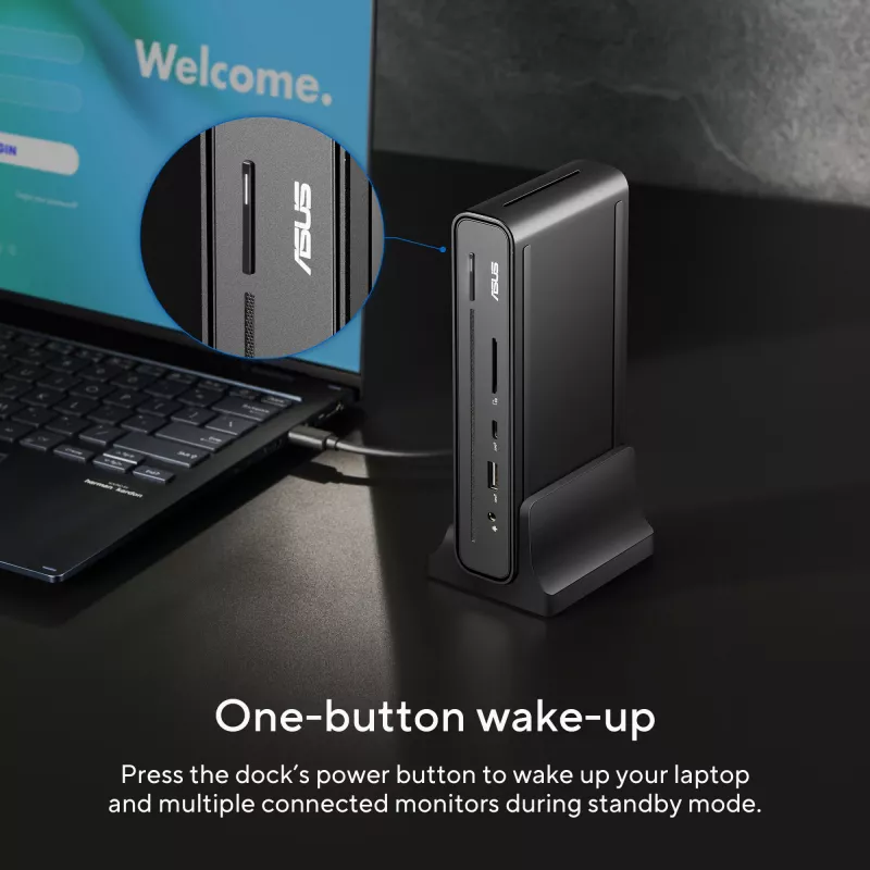 ASUS Triple Display USB-C Dock DC300 Docking USB 3.2 Gen 2 (3.1 Gen 2) Type-C Black