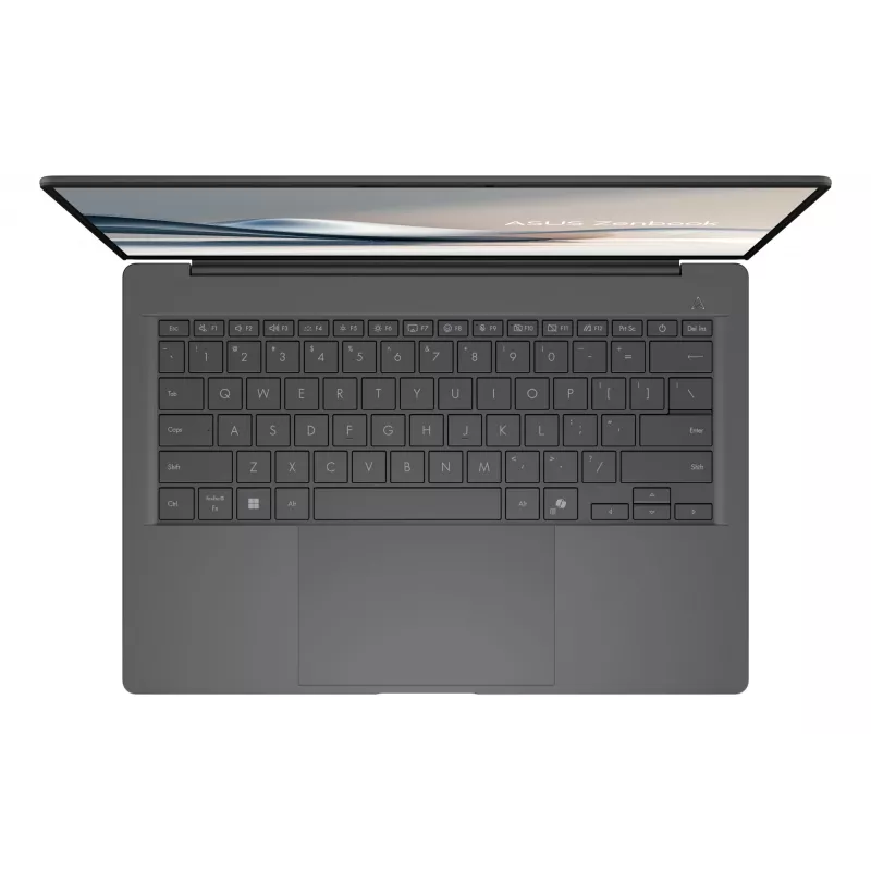 Laptop ASUS Zenbook A14 UX3407RA-QD010W — Qualcomm Snapdragon X1E-78-100, 14 inch WUXGA, 32 GB RAM, 1 TB SSD, Windows 11 Home, Grey
