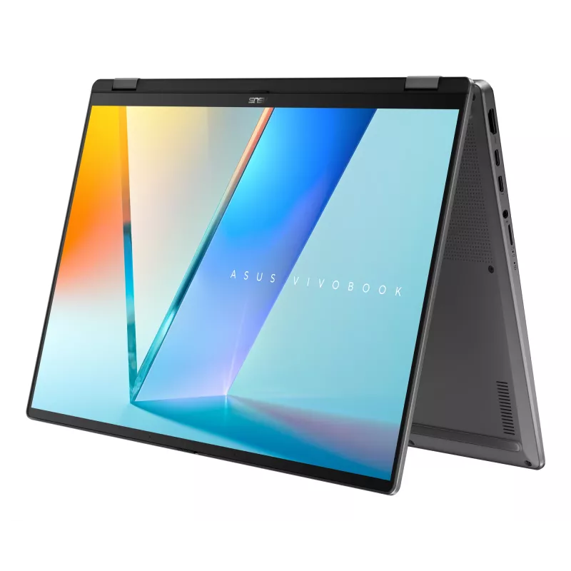 ASUS Vivobook 16 Flip TP3607SA-RJ033W Copilot+ PC Intel Core Ultra 7 256V Hybrid (2-in-1) 40.6 cm (16 inch) Touchscreen 3K 16 GB LPDDR5x-SDRAM 1 TB SSD Wi-Fi 7 (802.11be) Windows 11 Home Black, Grey
