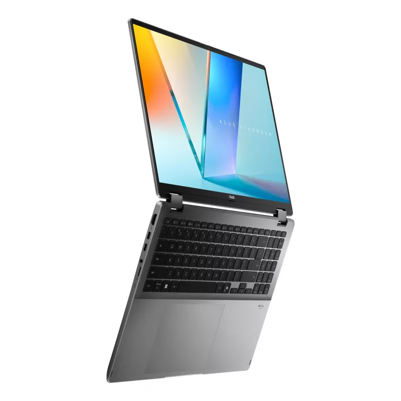 ASUS Vivobook 16 Flip TP3607SA-RJ033W Copilot+ PC Intel Core Ultra 7 256V Hybrid (2-in-1) 40.6 cm (16 inch) Touchscreen 3K 16 GB LPDDR5x-SDRAM 1 TB SSD Wi-Fi 7 (802.11be) Windows 11 Home Black, Grey