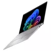 Laptop ASUS Vivobook S 15 S5507QA — Qualcomm Snapdragon X1E-78-100, 15.6 inch 3K, 32 GB RAM, 1 TB SSD, Windows 11 Home, Silver