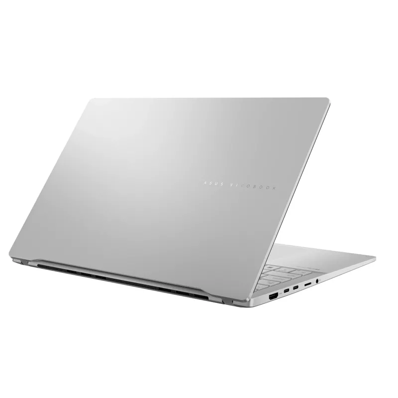 Laptop ASUS Vivobook S 15 S5507QA — Qualcomm Snapdragon X1E-78-100, 15.6 inch 3K, 32 GB RAM, 1 TB SSD, Windows 11 Home, Silver