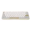 Wireless Bluetooth Keyboard ASUS Marshmallow KW100 — US International layout, Oat Milk