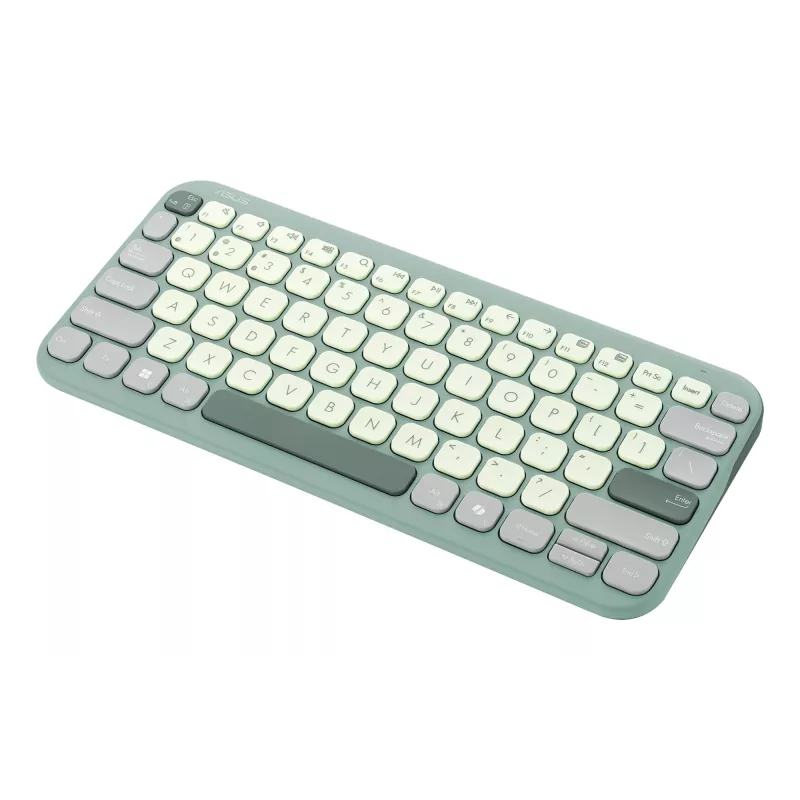 Wireless Bluetooth Keyboard ASUS Marshmallow KW100 — US International layout, compact design