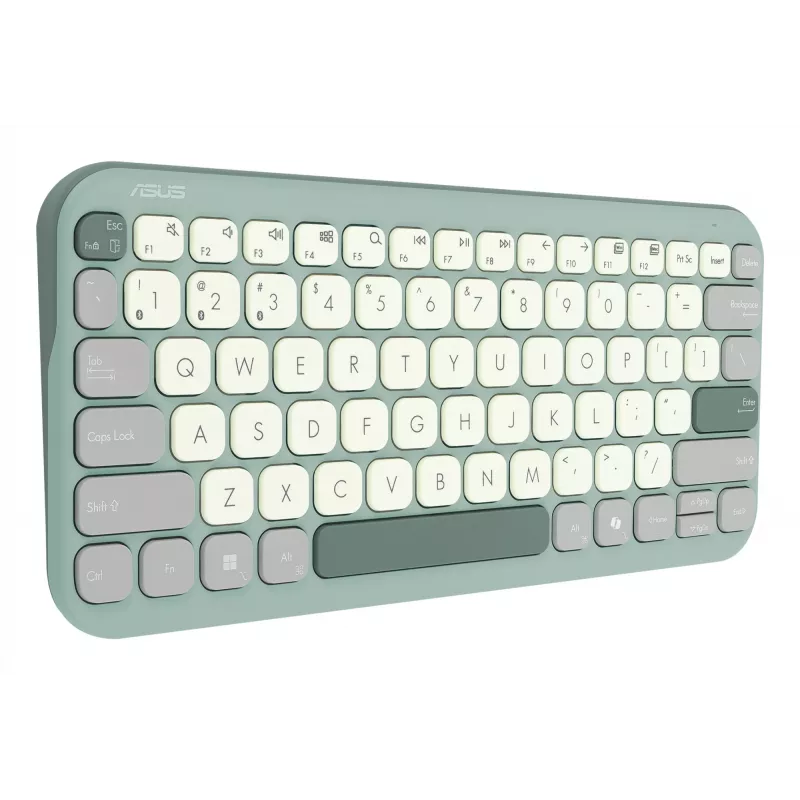 Wireless Bluetooth Keyboard ASUS Marshmallow KW100 — US International layout, compact design