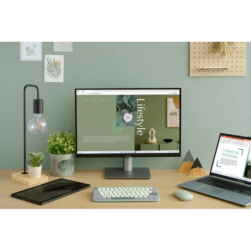 Wireless Bluetooth Keyboard ASUS Marshmallow KW100 — US International layout, compact design