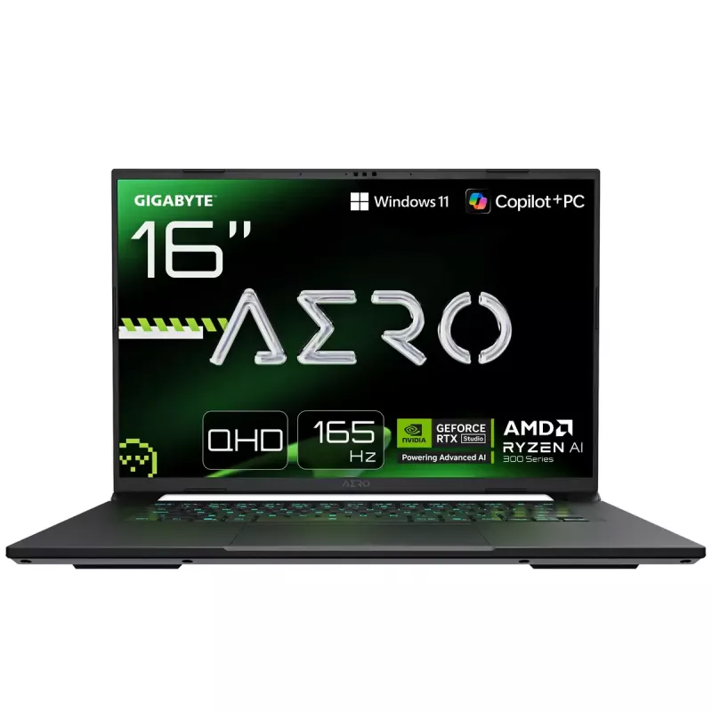 Laptop Gigabyte AERO X16 16 inch QHD+ AMD Ryzen AI 7 16GB 1TB RTX 5060 Win11 Home