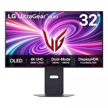 LG 32GX870A-B computer monitor 81.3 cm (32 inch) 3840 x 2160 pixels 4K Ultra HD OLED Black