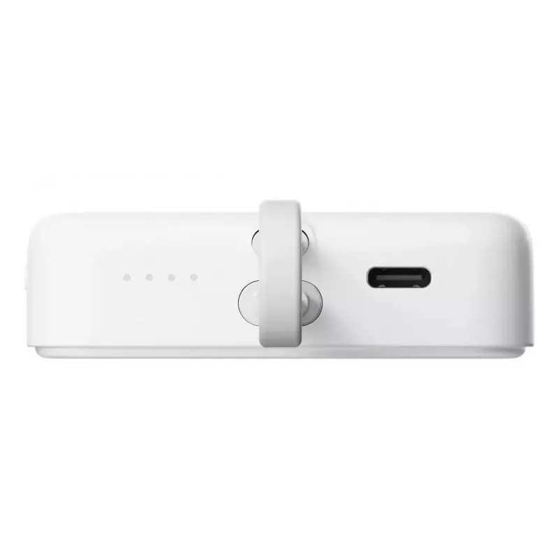 Power bank Xiaomi BHR9822GL 10000 mAh Li‑Ion with wireless charging, 2× USB‑C, white