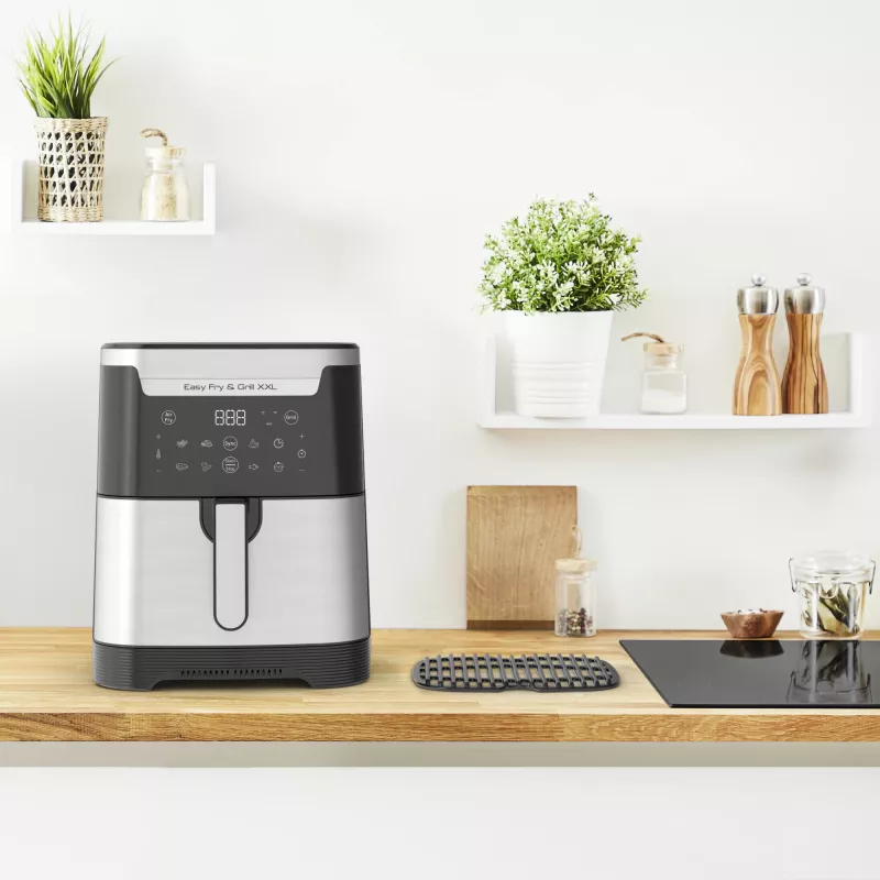 Tefal Easy Fry & Grill EY801D 6.5 L Stand-alone 1650 W Hot air fryer Stainless steel