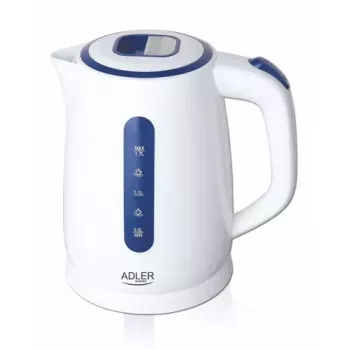 Electric kettle Adler 1.7 L 2200 W Blue White