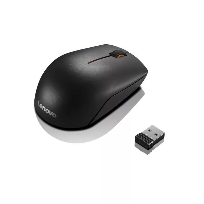 Lenovo Wireless Compact Mouse 300 Black, 1000 DPI, 2.4 GHz
