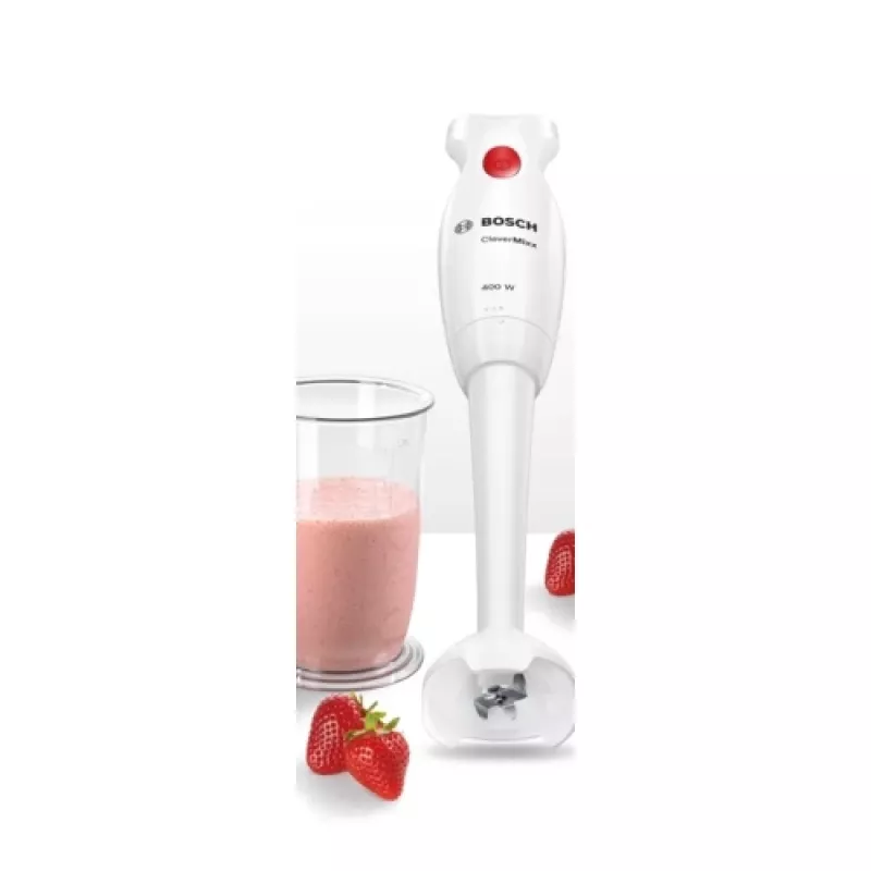 Immersion blender Bosch MSM14100 — 400 W, white, 0.8 kg, 1.2 m cord