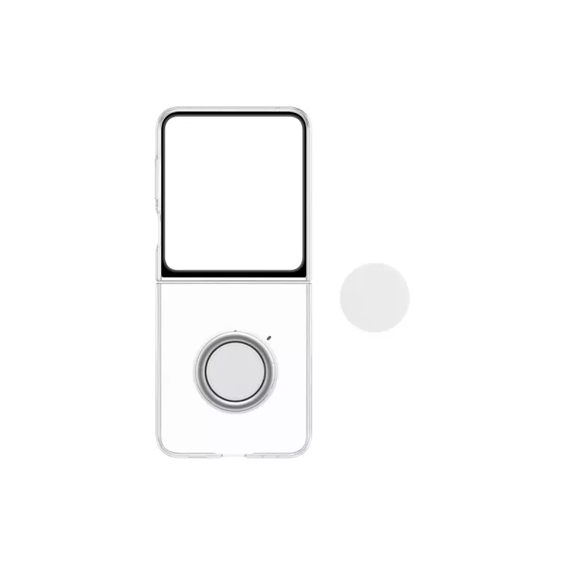 Samsung EF-XF731CTEGWW mobile phone case 17 cm (6.7 inch) Cover Transparent