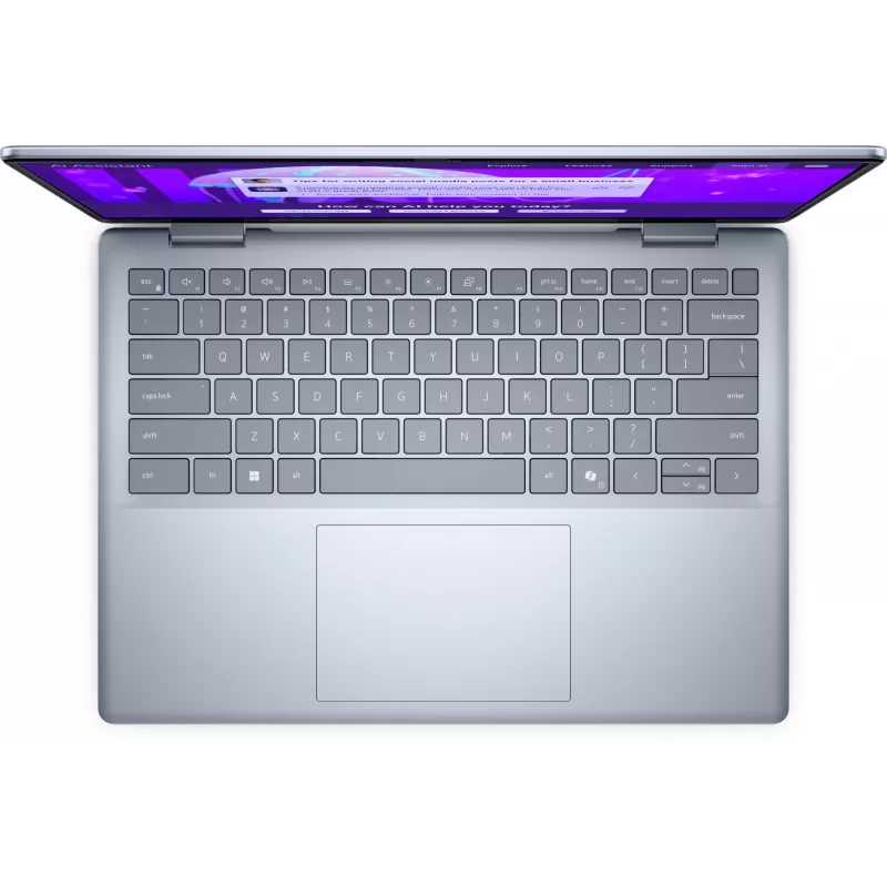 Laptop Dell 14 Plus DB14250 14 inch Intel Core Ultra 7 256V, 16 GB RAM, 1 TB SSD, Intel Arc Graphics, Windows 11 Pro, Blue