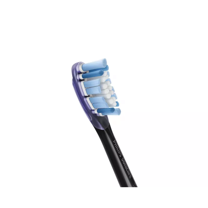 Philips Premium Gum Care HX9052/88 2-pack brush heads, 2 pc(s), Black, 3 month(s), Soft, 62000 movements per minute, Philips