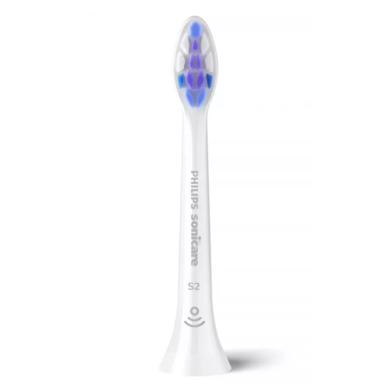 Toothbrush Replacement Heads Philips HX6052/87 Sensitive 2-pack, Extra Soft Bristles, White