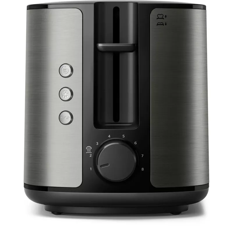 Philips Viva Collection HD2651/80 toaster 8 2 slice(s) 1050 W Titanium