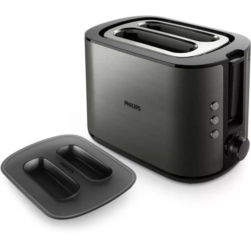 Philips Viva Collection HD2651/80 toaster 8 2 slice(s) 1050 W Titanium