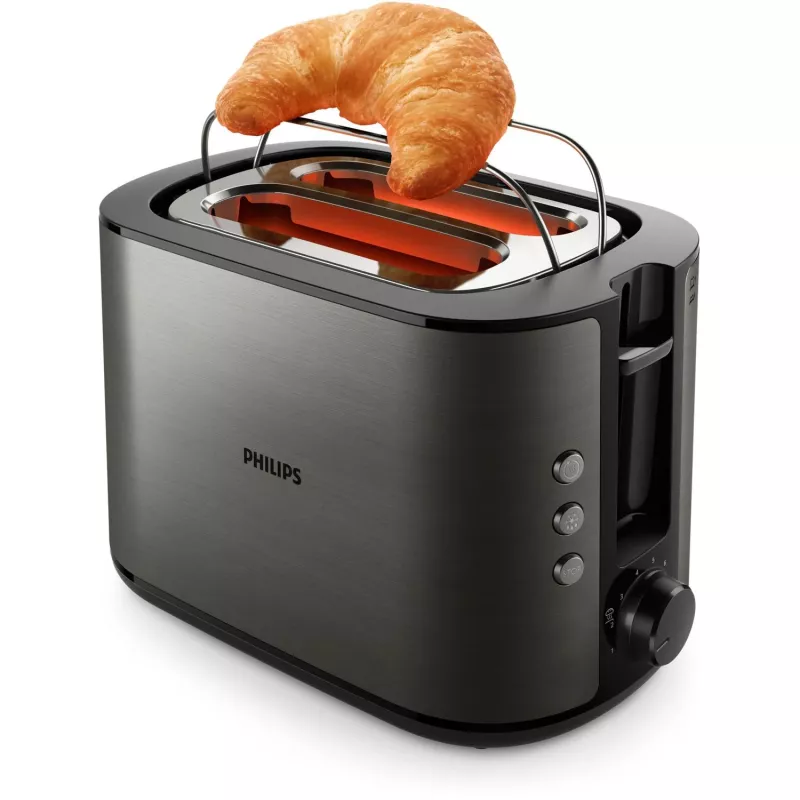 Philips Viva Collection HD2651/80 toaster 8 2 slice(s) 1050 W Titanium