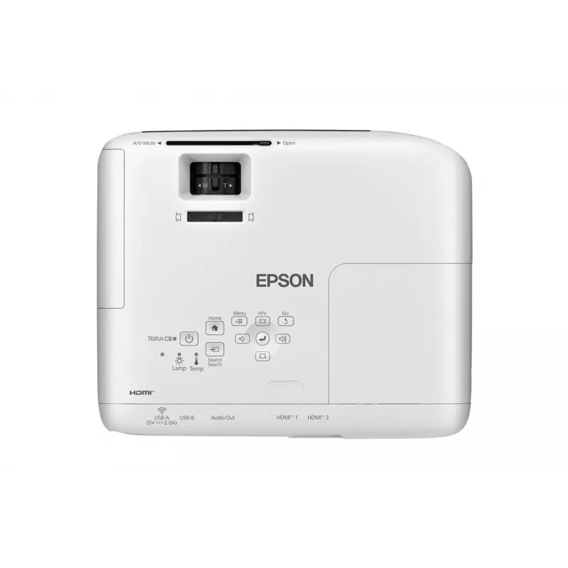 Projector Epson EB-FH08 3600 ANSI lumens 3LCD 1080p, 16:9, lamp, 2.7 kg, HDMIx2
