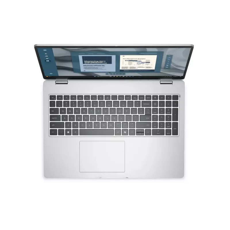 Notebook Dell Pro 16 PC16255 — 16 inch FHD+ IPS 1920×1200, AMD Ryzen AI 7, 16 GB DDR5, 512 GB SSD, AMD Radeon 860M, Windows 11 Pro, Nordic backlit keyboard