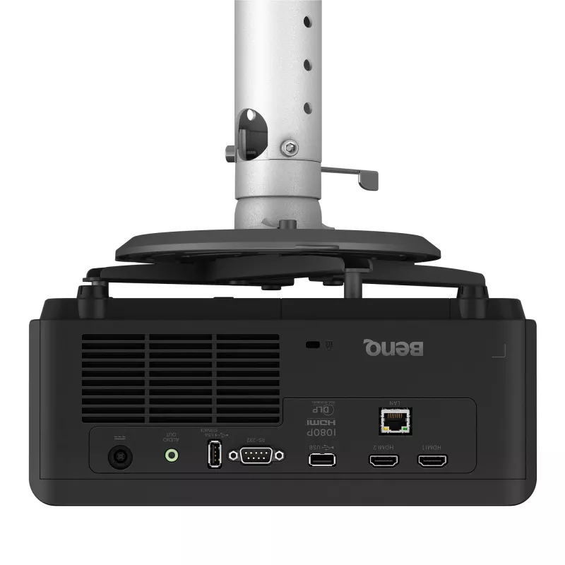 Short-throw projector BenQ LH830ST — DLP, UHD 4K (3840x2160), 4000 ANSI lumens, laser, fixed zoom, 16:9, black