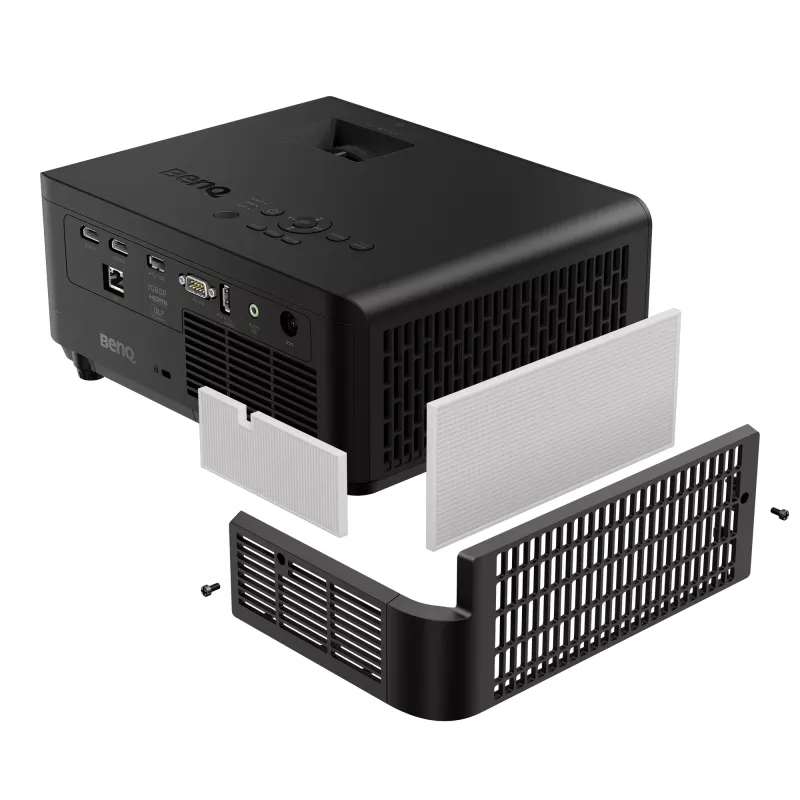 Short-throw projector BenQ LH830ST — DLP, UHD 4K (3840x2160), 4000 ANSI lumens, laser, fixed zoom, 16:9, black