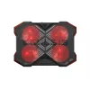 GENESIS Oxid 260 laptop cooling pad 43.9 cm (17.3 inch) 1010 RPM Black, Red