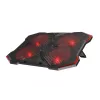 GENESIS Oxid 260 laptop cooling pad 43.9 cm (17.3 inch) 1010 RPM Black, Red