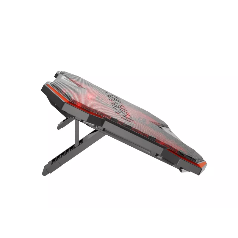 GENESIS Oxid 260 laptop cooling pad 43.9 cm (17.3 inch) 1010 RPM Black, Red