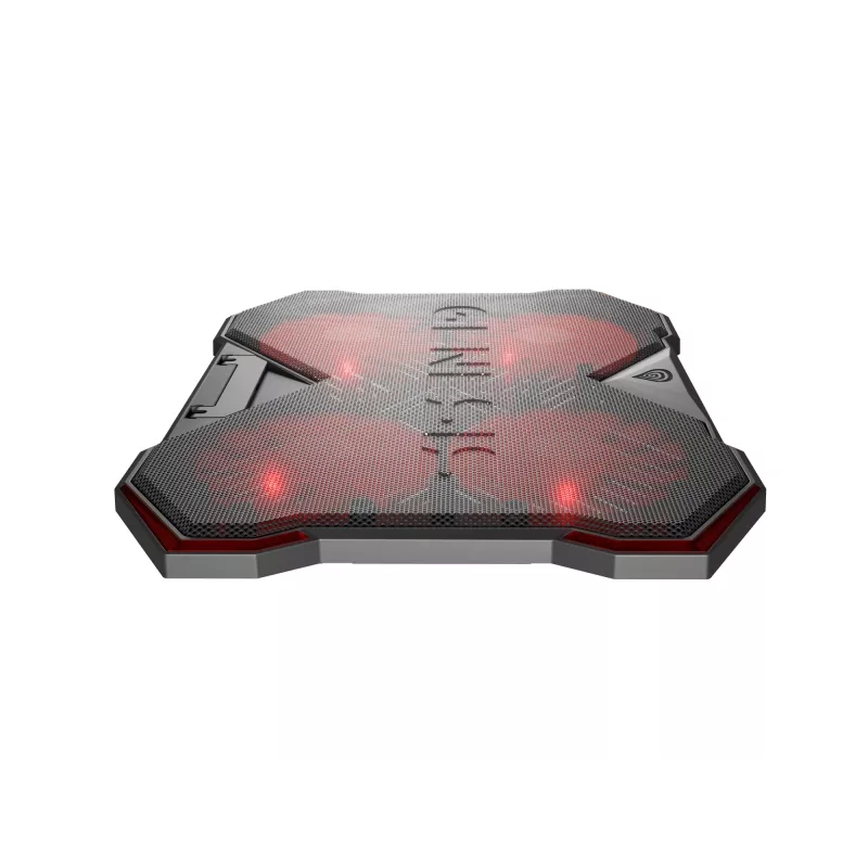 GENESIS Oxid 260 laptop cooling pad 43.9 cm (17.3 inch) 1010 RPM Black, Red