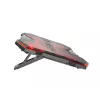 GENESIS Oxid 260 laptop cooling pad 43.9 cm (17.3 inch) 1010 RPM Black, Red