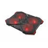 GENESIS Oxid 260 laptop cooling pad 43.9 cm (17.3 inch) 1010 RPM Black, Red