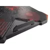 GENESIS Oxid 260 laptop cooling pad 43.9 cm (17.3 inch) 1010 RPM Black, Red