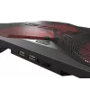 GENESIS Oxid 260 laptop cooling pad 43.9 cm (17.3 inch) 1010 RPM Black, Red