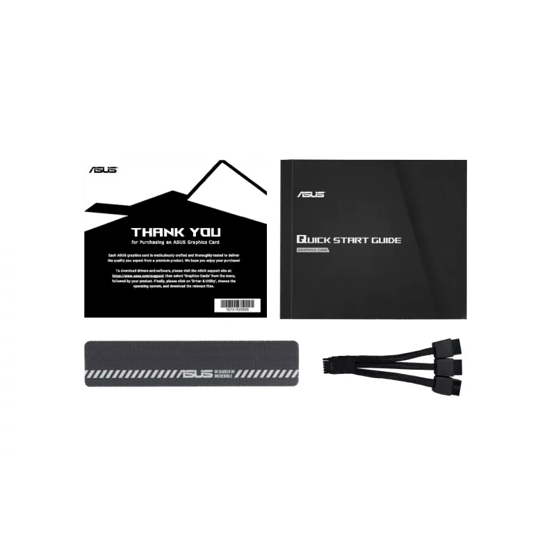 Graphics card ASUS GeForce RTX 5070 Ti — 16 GB GDDR7, 256-bit, PCIe 5.0, 3xDP/1xHDMI, 306 × 126 × 50 mm