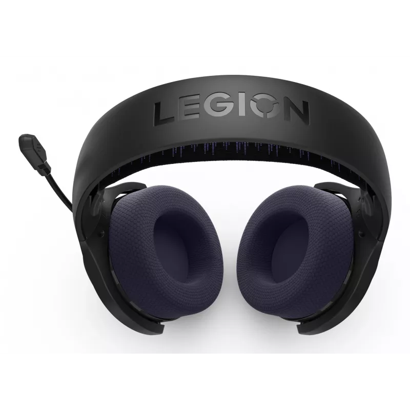 Lenovo Legion H410 Headphones Wireless Head-band Gaming USB Type-C Bluetooth Black, Purple