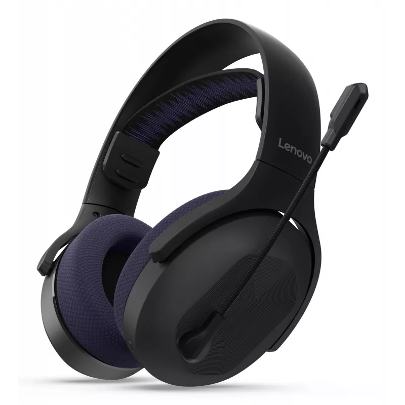 Lenovo Legion H410 Headphones Wireless Head-band Gaming USB Type-C Bluetooth Black, Purple
