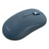 Wireless ambidextrous Bluetooth optical mouse Lenovo Yoga — 4000 DPI, 8 buttons, wheel, battery-powered, teal