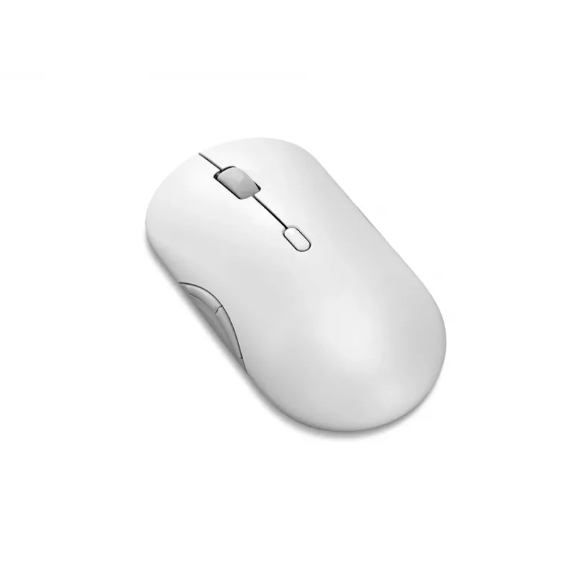 Wireless Silent Mouse Lenovo 700 Multi-Device ambidextrous optical 4000 DPI RF + Bluetooth 8 buttons white