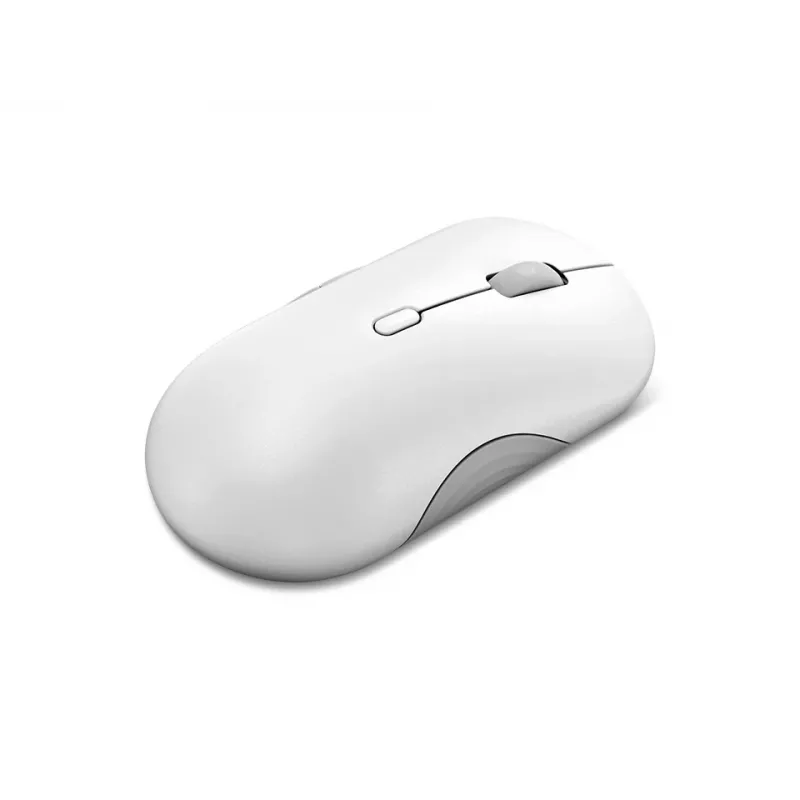 Wireless Silent Mouse Lenovo 700 Multi-Device ambidextrous optical 4000 DPI RF + Bluetooth 8 buttons white