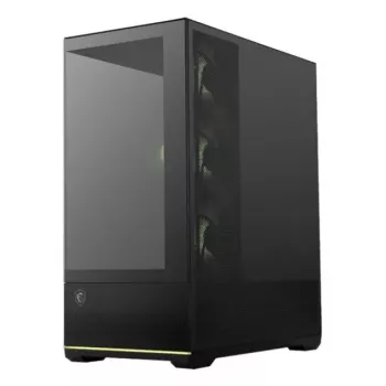 PC case MSI MAG PANO 110R PZ Midi Tower — tempered glass, ATX, 3x120mm front fans, USB-C, supports 360mm radiators