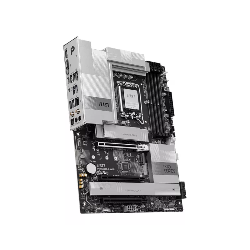 Motherboard MSI PRO Z890-A WIFI Intel Z890 LGA 1851 ATX DDR5, 4 DIMM, 256GB, Wi‑Fi 7, 5Gb Ethernet