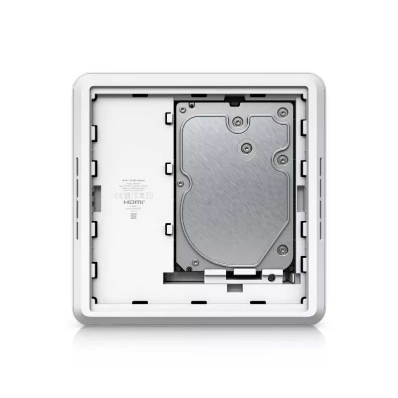 Network Video Recorder UBIQUITI UNVR-Instant 3840x2160, 1.7 GHz, 6 PoE ports, 7 RJ-45, 1×3.5 inch HDD, HDMI