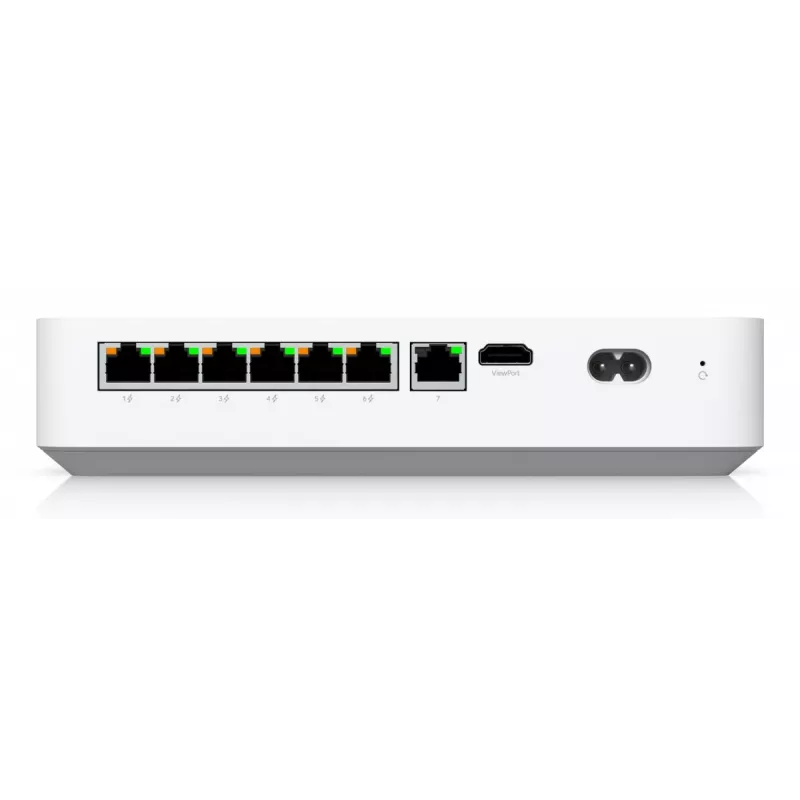Network Video Recorder UBIQUITI UNVR-Instant 3840x2160, 1.7 GHz, 6 PoE ports, 7 RJ-45, 1×3.5 inch HDD, HDMI