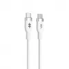 TARGUS Silicone USB-c To USB-c 60w Charging Cable 1.5m - White