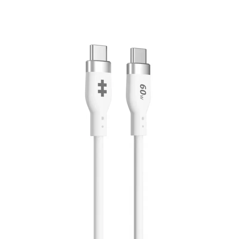 TARGUS Silicone USB-c To USB-c 60w Charging Cable 1.5m - White
