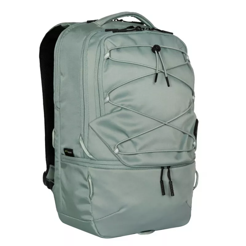 Backpack TARGUS Work+Play Flex Ecosmart TBB65905GL for 15–16 inch laptops, recycled polyester, green